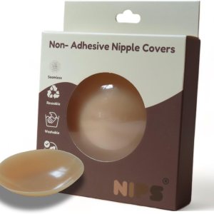 NIPS Premium Nipple Covers – Infinitely Reusable Hypoallergenic, Seamless 1 Pair… – Was £14.99, Now £9.99