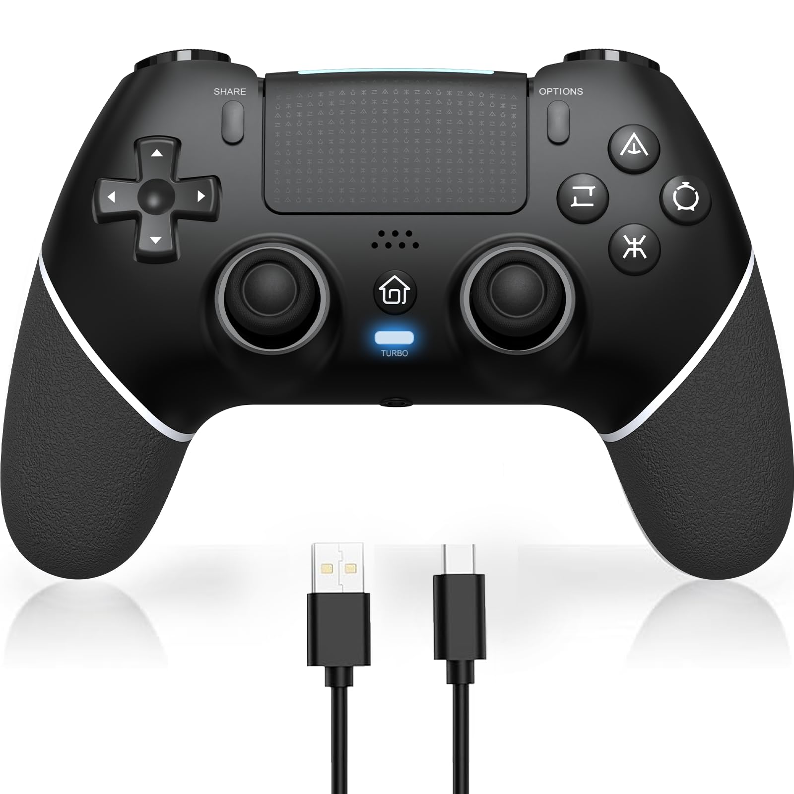 おトク】 PS4 コントローラー プレステ プロコン ワイヤレス 連射 PC 対応 Nintendo Switch - Nintendo Switch