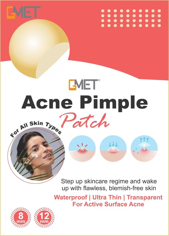 Gmet 36 Hydrocolloid Acne/Pimple Patch for Face | …
