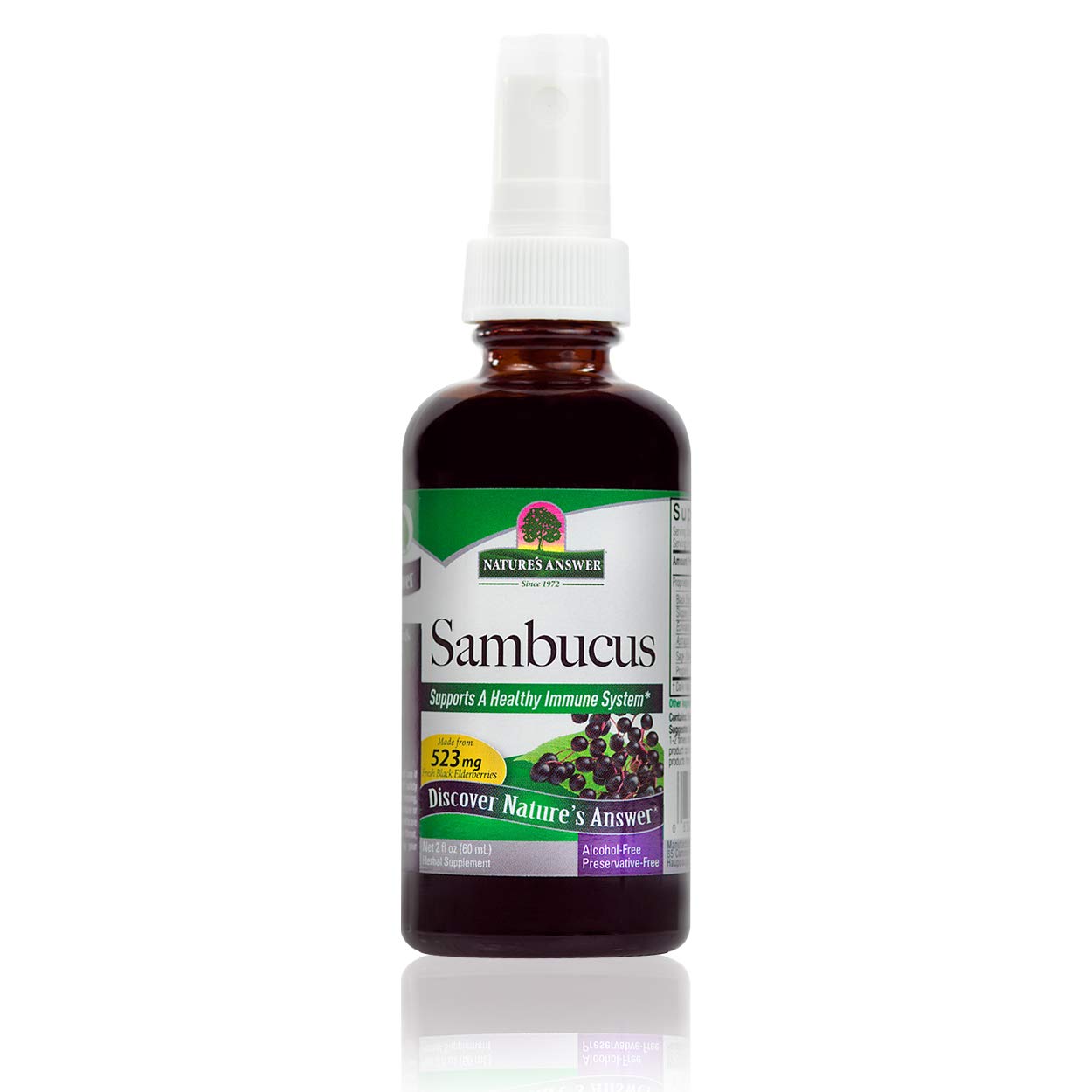 Sambucus Black Elderberry Spray 2 OZ, 2 pack