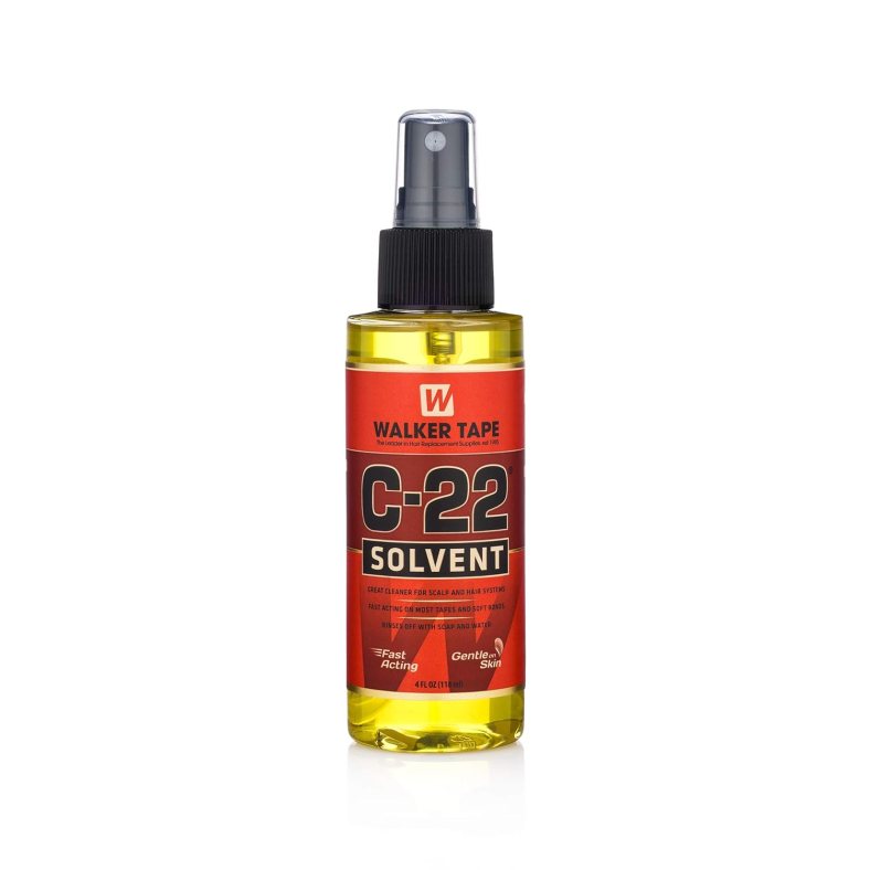 C-22 adhesive solvent by Walker Tape C22 Solvent 4 Oz Spray For Lace Wigs & Toupees C-22 adhesive solvent by Walker Tape C22 Solvent 4 Oz Spray For Lace Wigs & Toupees