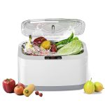 KUNPHY Fruit and Vegetable Washing Machine, Fruit Cleaner 2.5L 40kHz, …