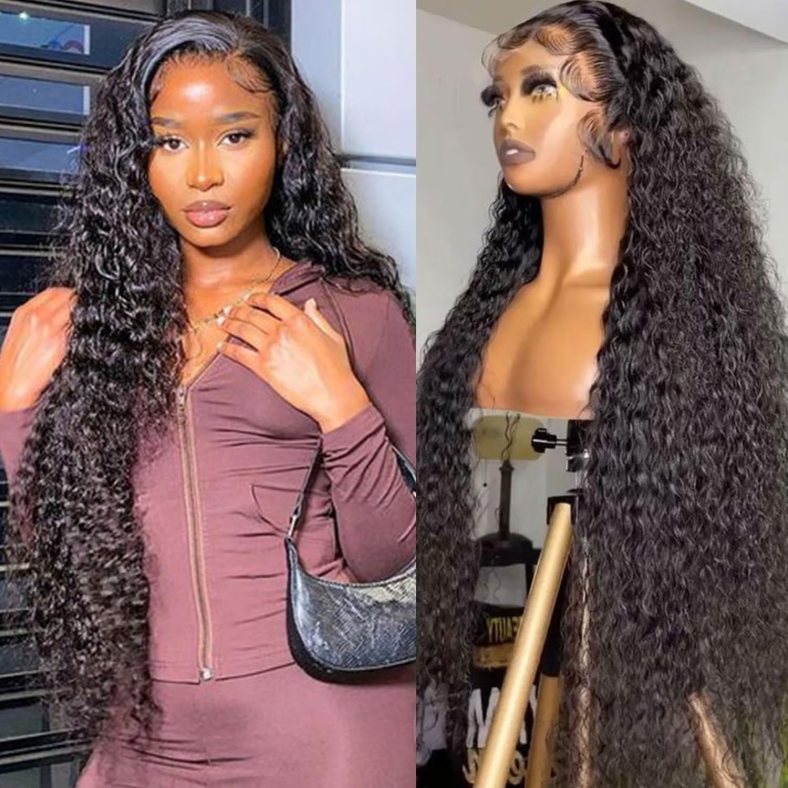 Lemoda Full 13×4 Water Wave Lace Frontal Wigs Human Hair 12A HD Transparent Deep Wave Lace Frontal Wig Pre Plucked 12A Brazilian Wet and Wavy Virgin Human Hair Wigs for Women 28Inch Lemoda Full 13×4 Water Wave Lace Frontal Wigs Human Hair 12A HD Transparent Deep Wave Lace Frontal Wig Pre Plucked 12A Brazilian Wet and Wavy Virgin Human Hair Wigs for Women 28Inch