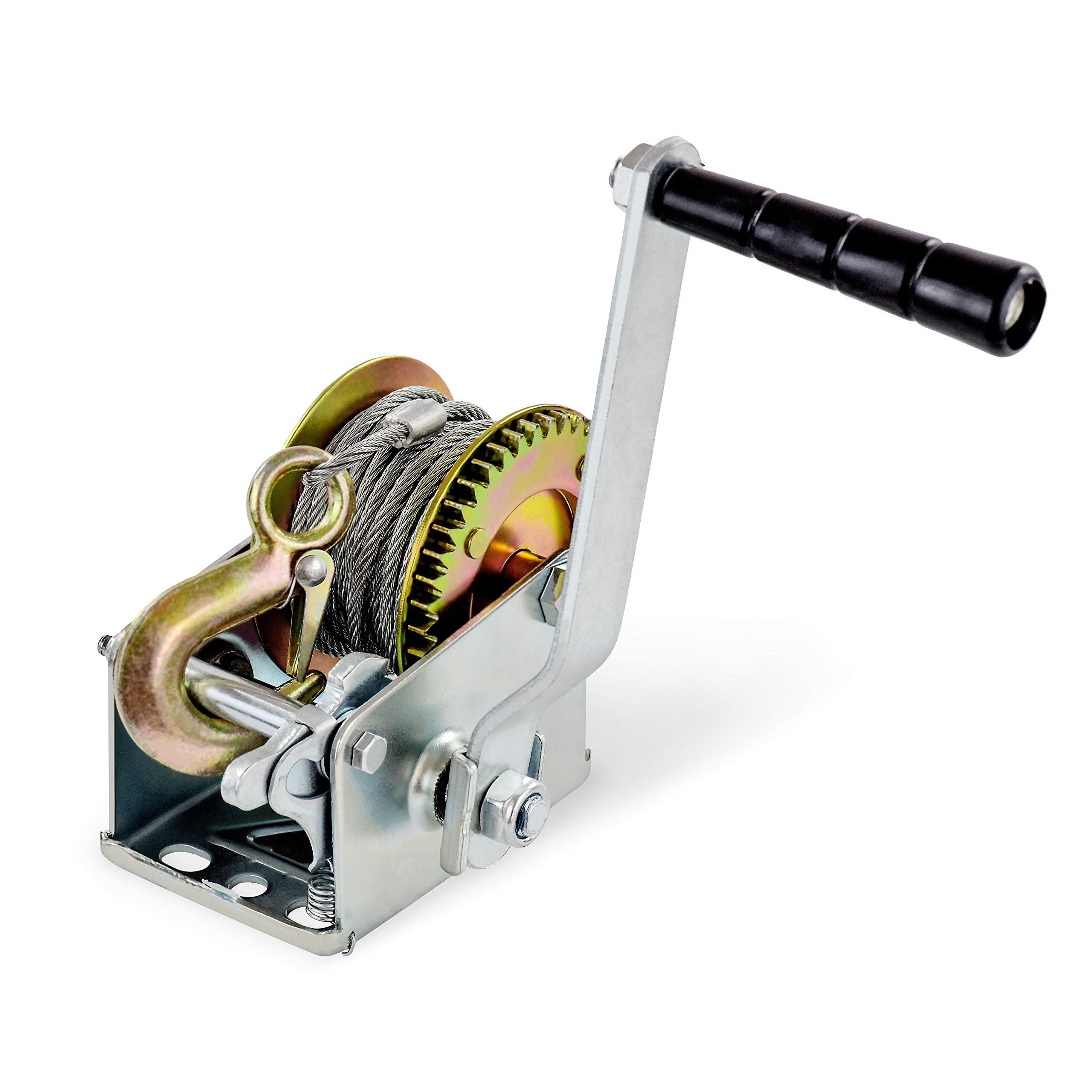 pulley hand crank