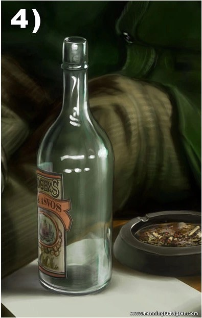 как рисовать стекло акварелью