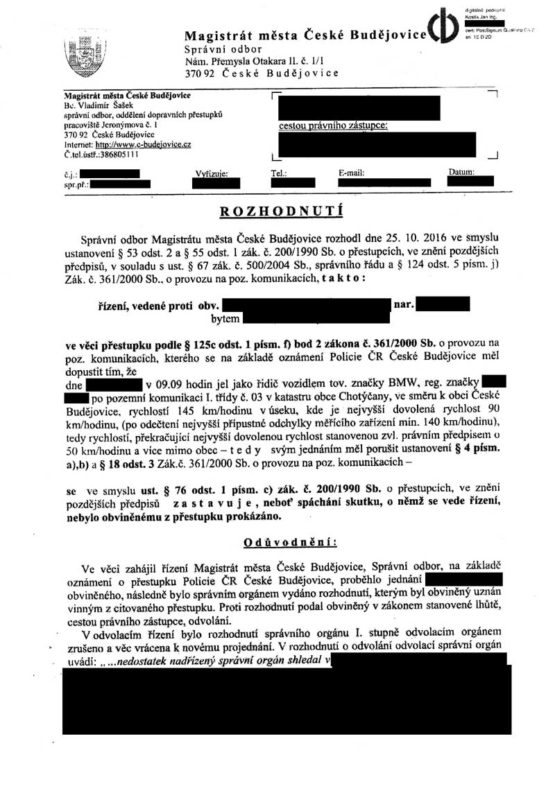 Reference Prestupky Mam 12 Bodu Reseni Dopravnich Pokut A Vybodovani