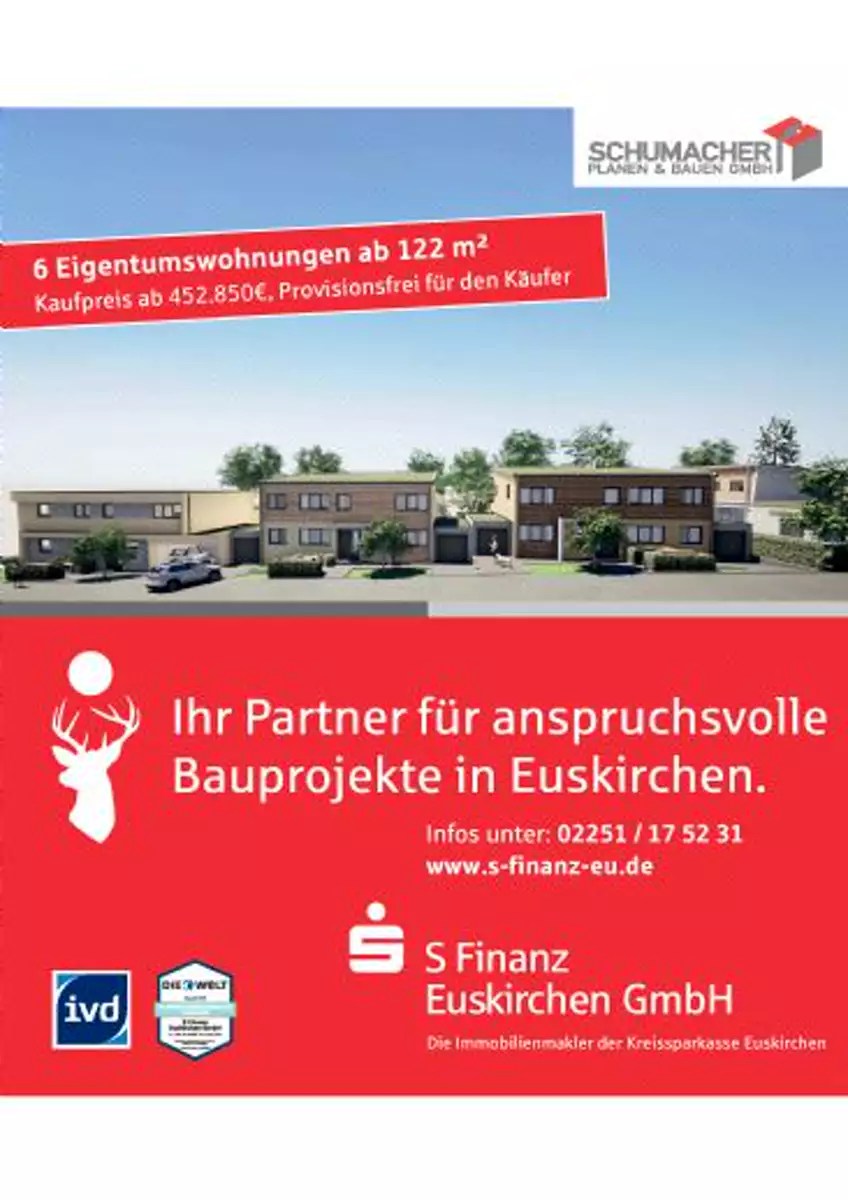 Archiv 4 Zimmer Wohnungen Zum Verkauf Euskirchen Mapio Net