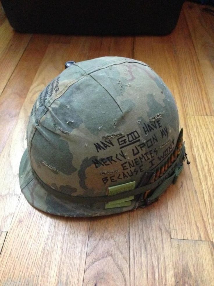 Vietnam War Gi Helmet Graffiti The Markozen Blog