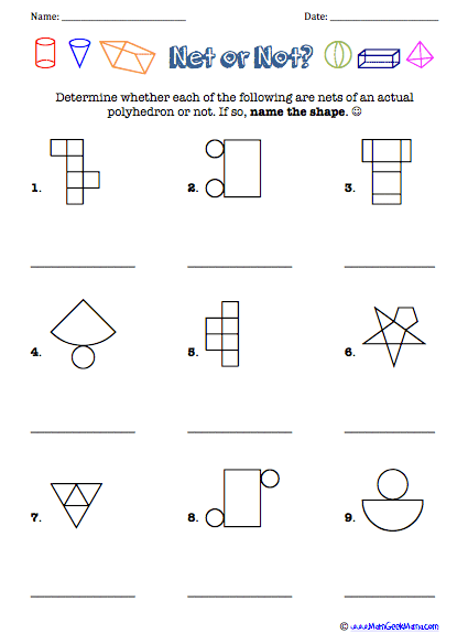 3 D Shapes Worksheets Free Printables