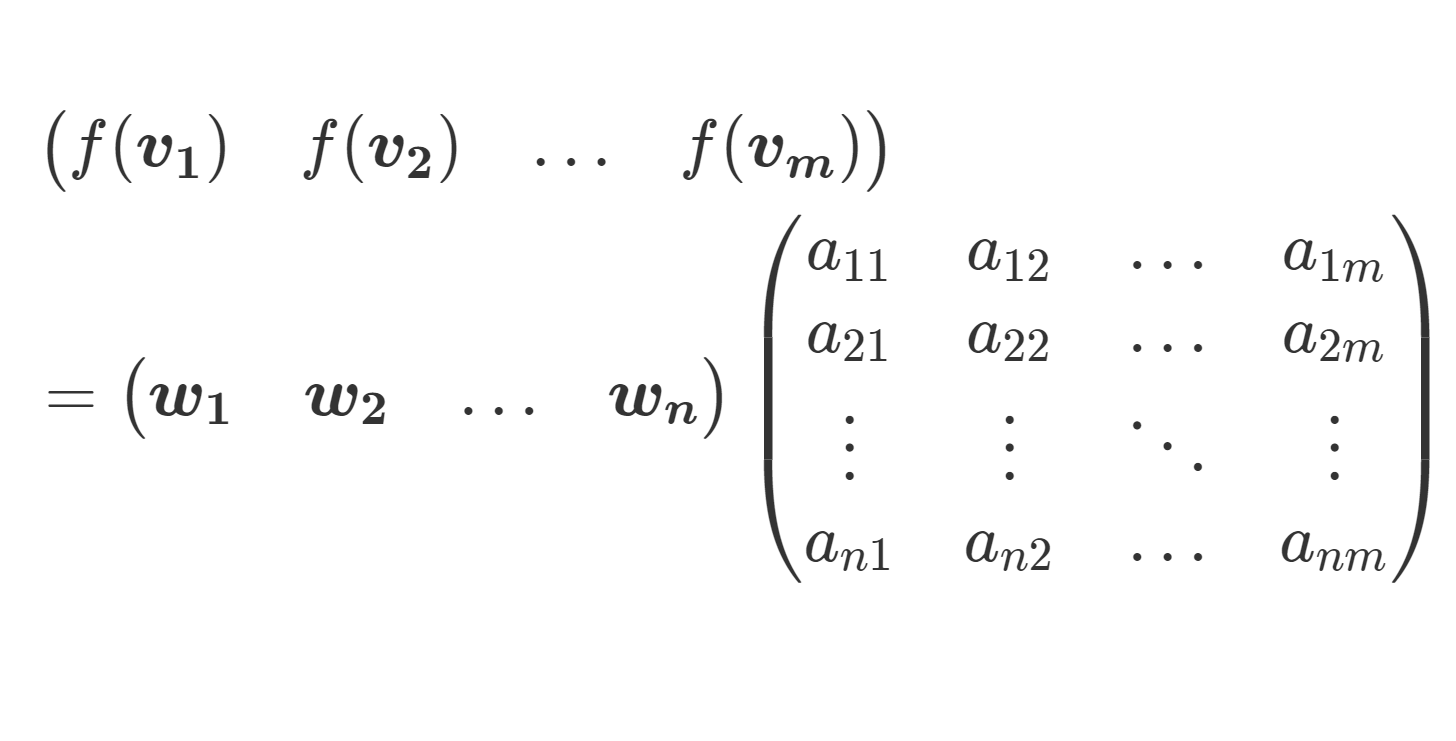 表現行列】線形写像の行列表示を詳しく | 数学の景色