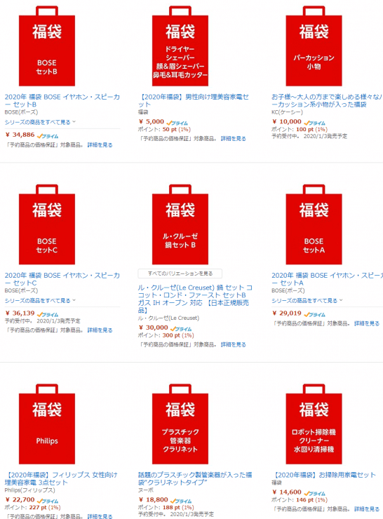 Amazonの福袋の中身をネタバレ 21 The Goal