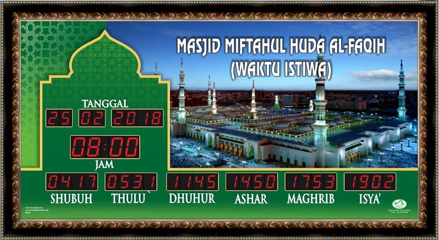 Waktu Istiwa – MauQuta Abadia
