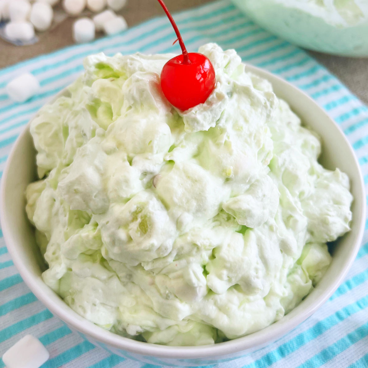 Pistachio Pineapple Cottage Cheese Salad