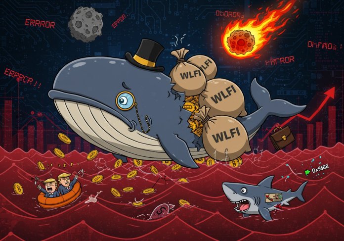 WLFI Token Plummets: Whales Derailed by Trump-Linked Crypto’s Downturn