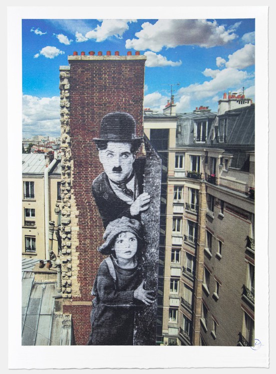 Unframed Charlie Chaplin Revu Par Jr The Kid Charlie Chaplin Jackie Coogan Usa 1923 De Jour Paris By Jr 2021 Print Artsper 1194159
