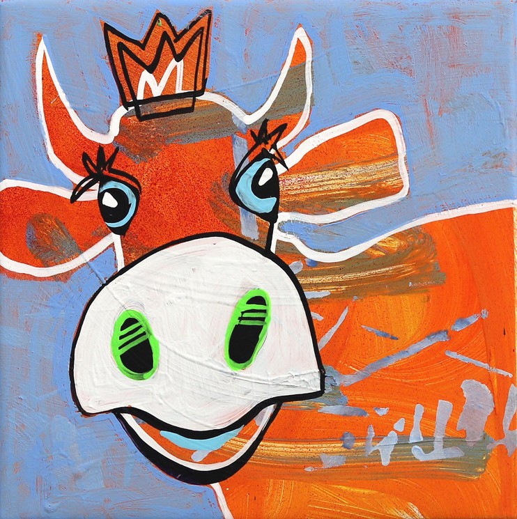 Tangerine Tiara By Fredi Gertsch 2020 Painting Artsper 903735