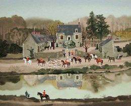 La Sortie Du Chenil Par Michel Delacroix 1988 Edition Artsper 926250