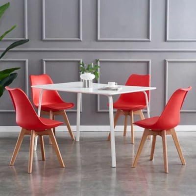 Dining Chairs With Solid Wooden Legs