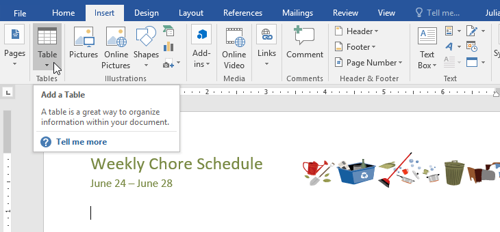 4 Cara Membuat Tabel di Word beserta Modifikasinya - DosenIT.com