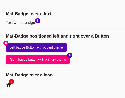 Matbadge In Angular Material Geeksforgeeks