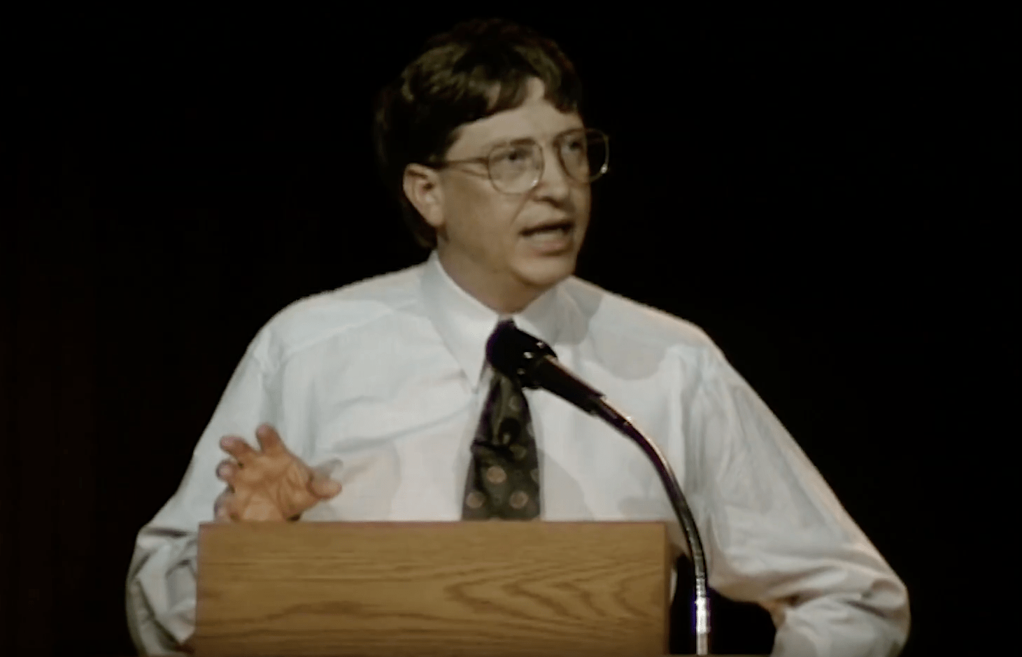 Bill gates speech to high school