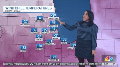 Arctic blast and rounds of snow on the way – NBC Chicago