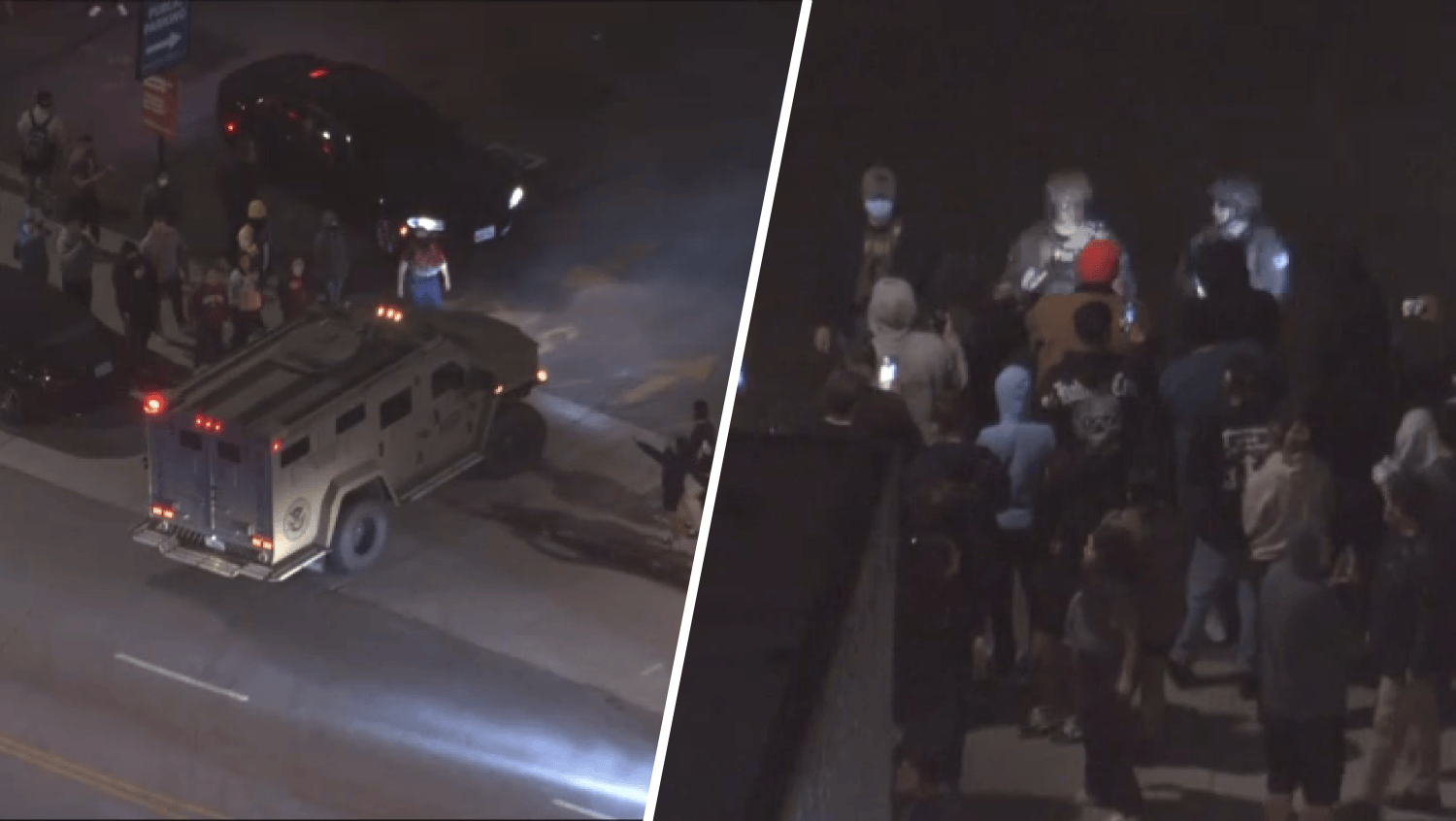 Chinatown Protest Turns Violent