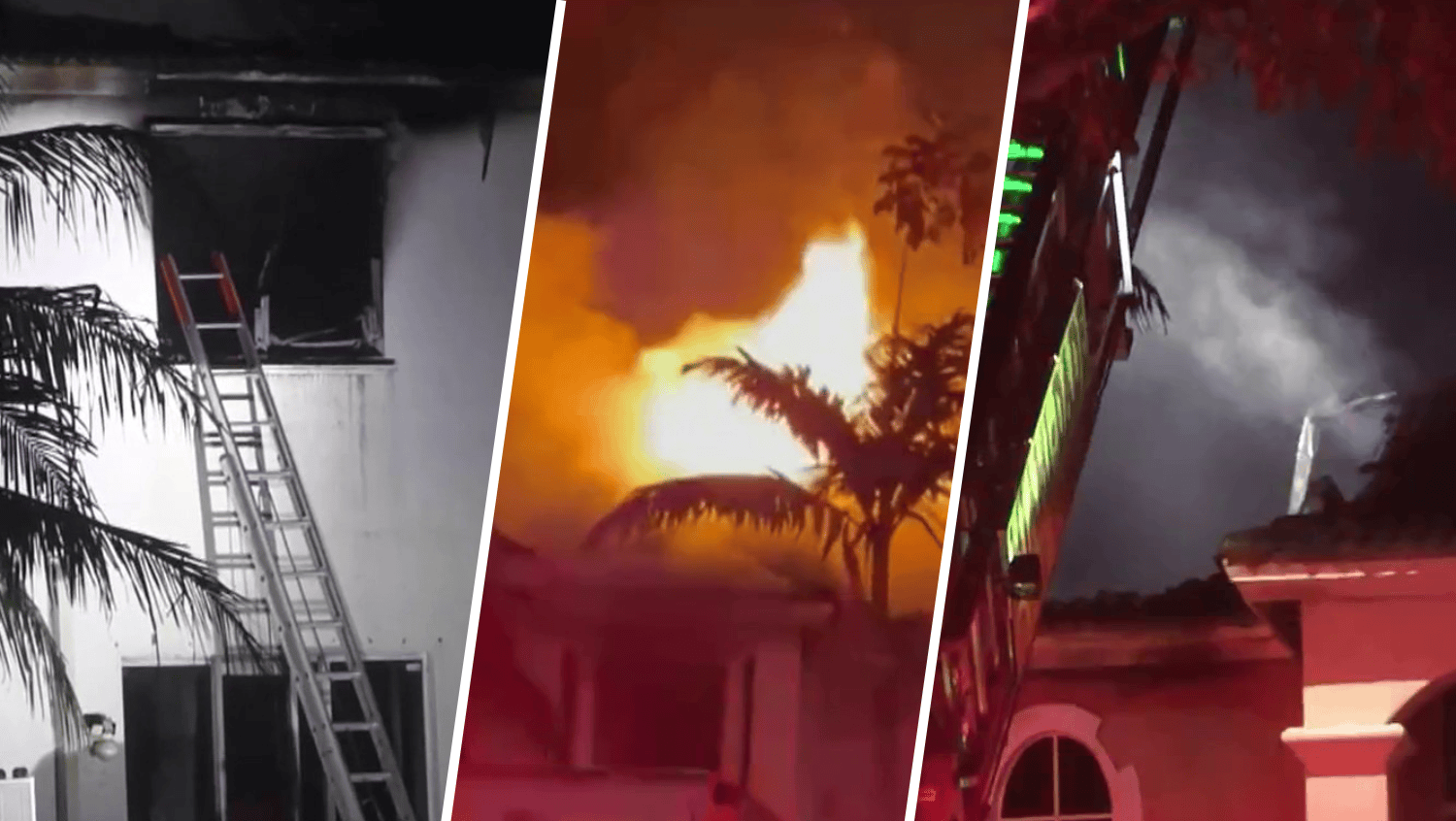 Fire Takes Over Homestead Home