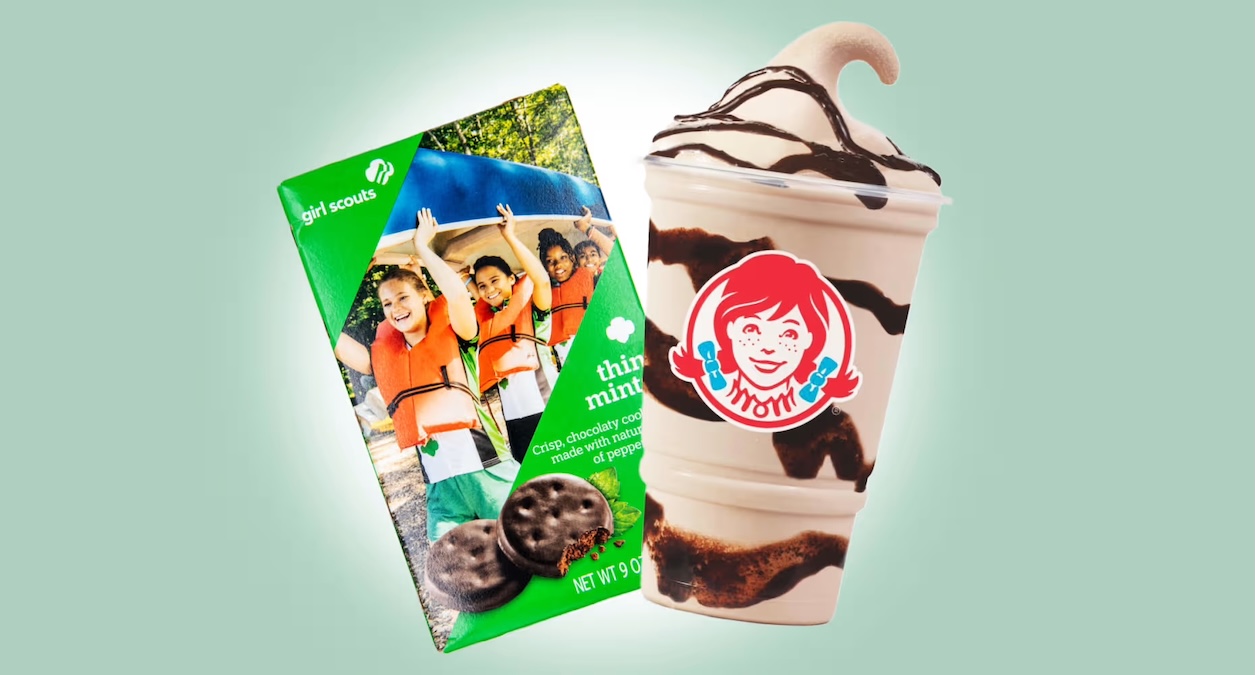 Wendy’s Turns Girl Scout Cookie Flavor into a Frosty