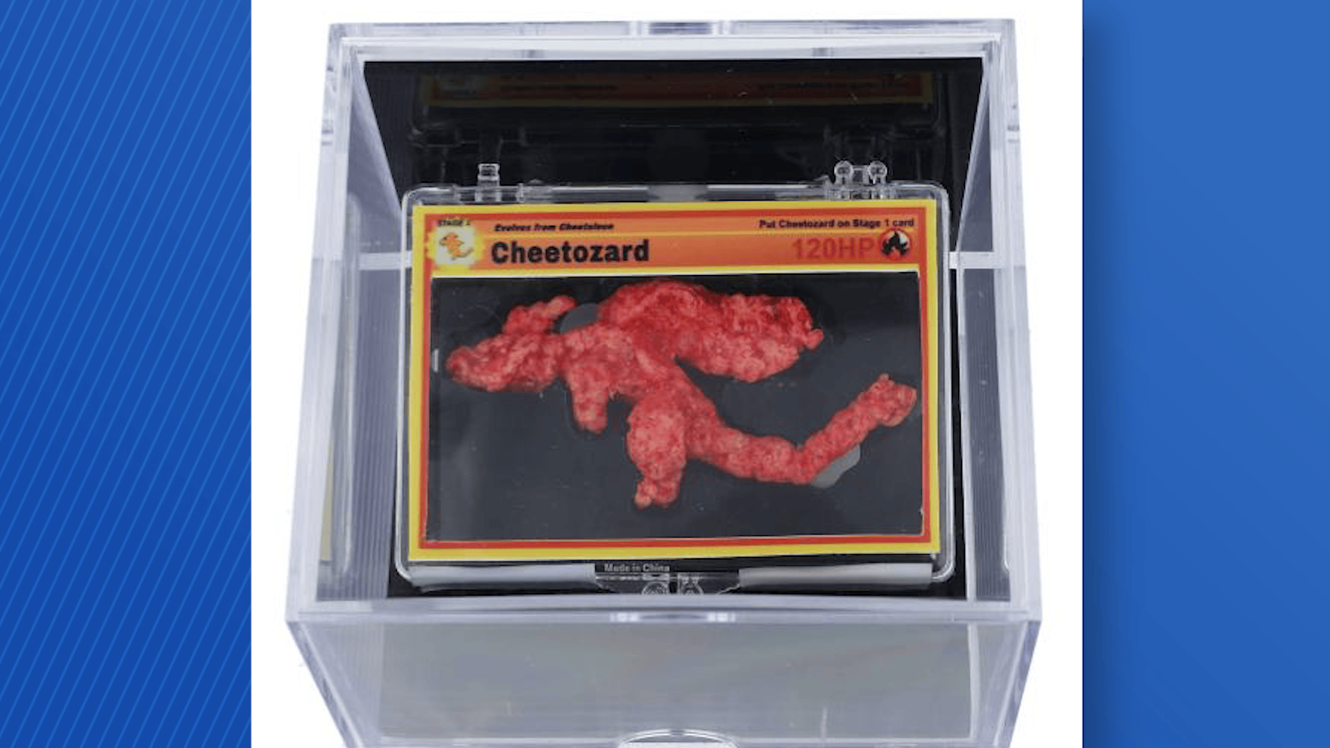 Viral Pokémon-shaped Cheeto Sells for K
