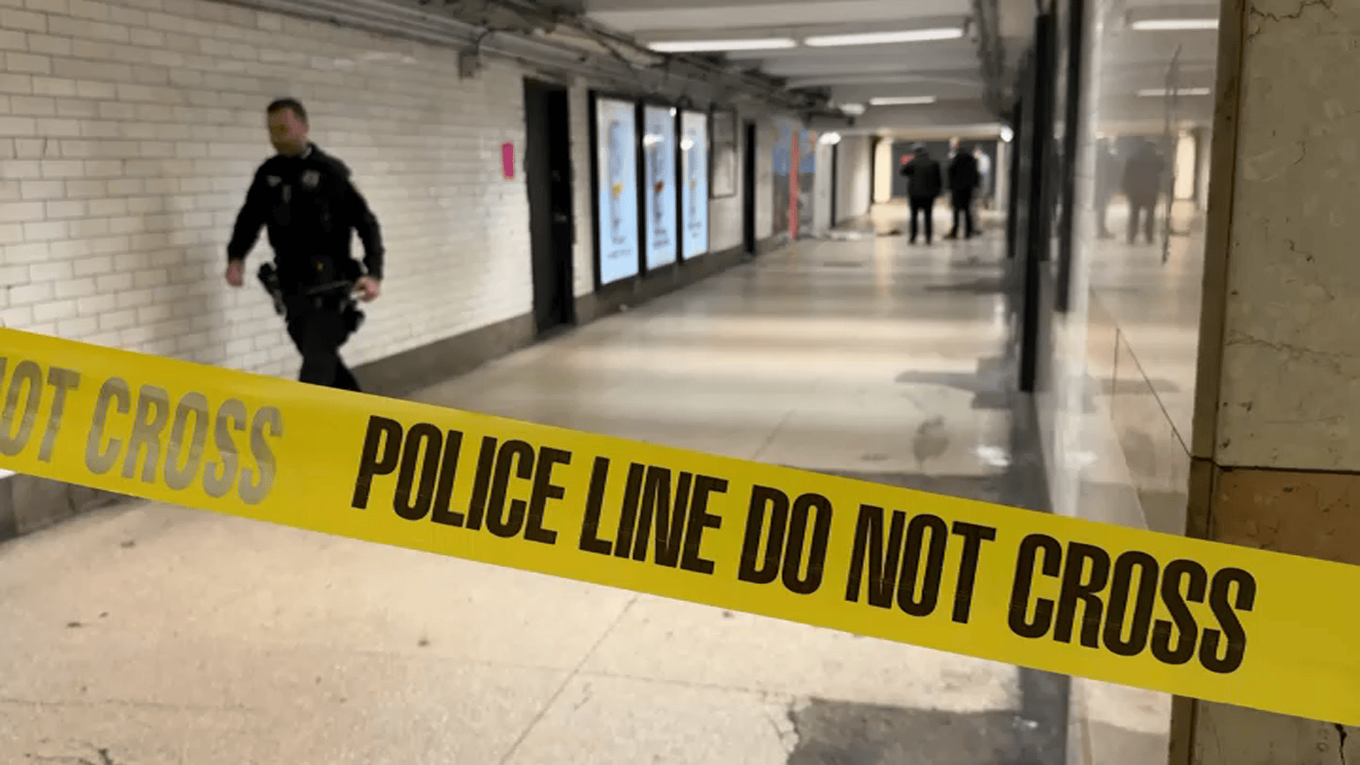 Man Catches Fire at Penn Station