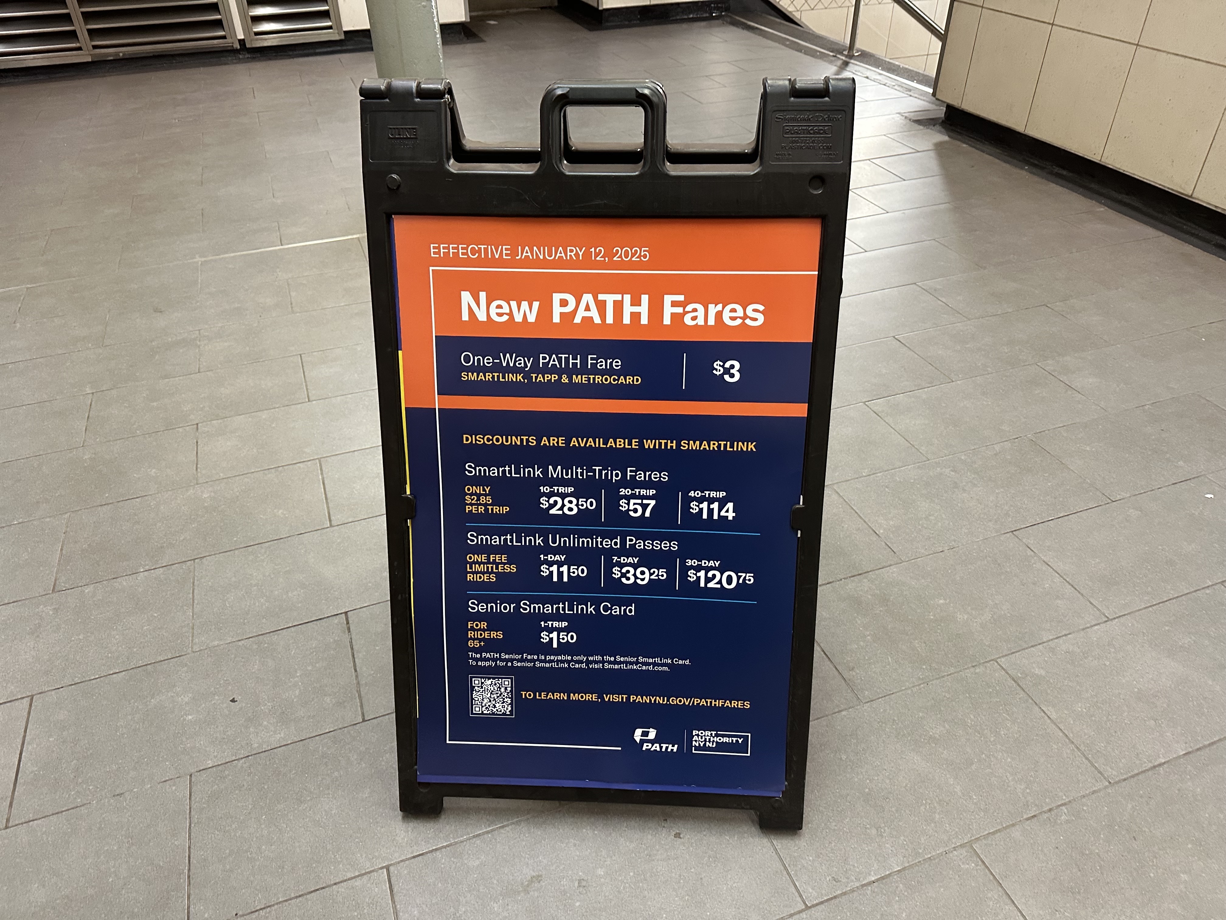 PATH Fare Increase