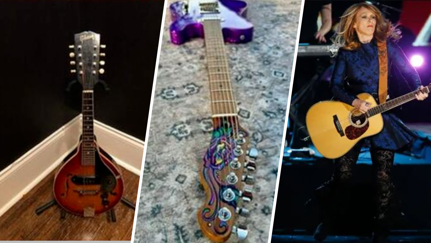 Lacking mandolin discovered after it was stolen from the band Coronary heart