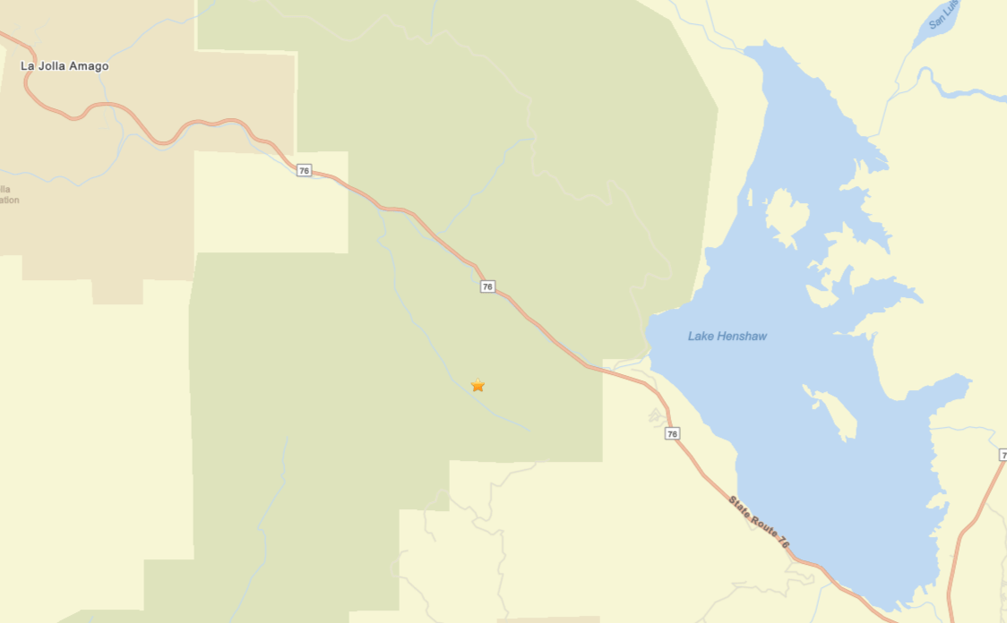 Small earthquake shakes North County