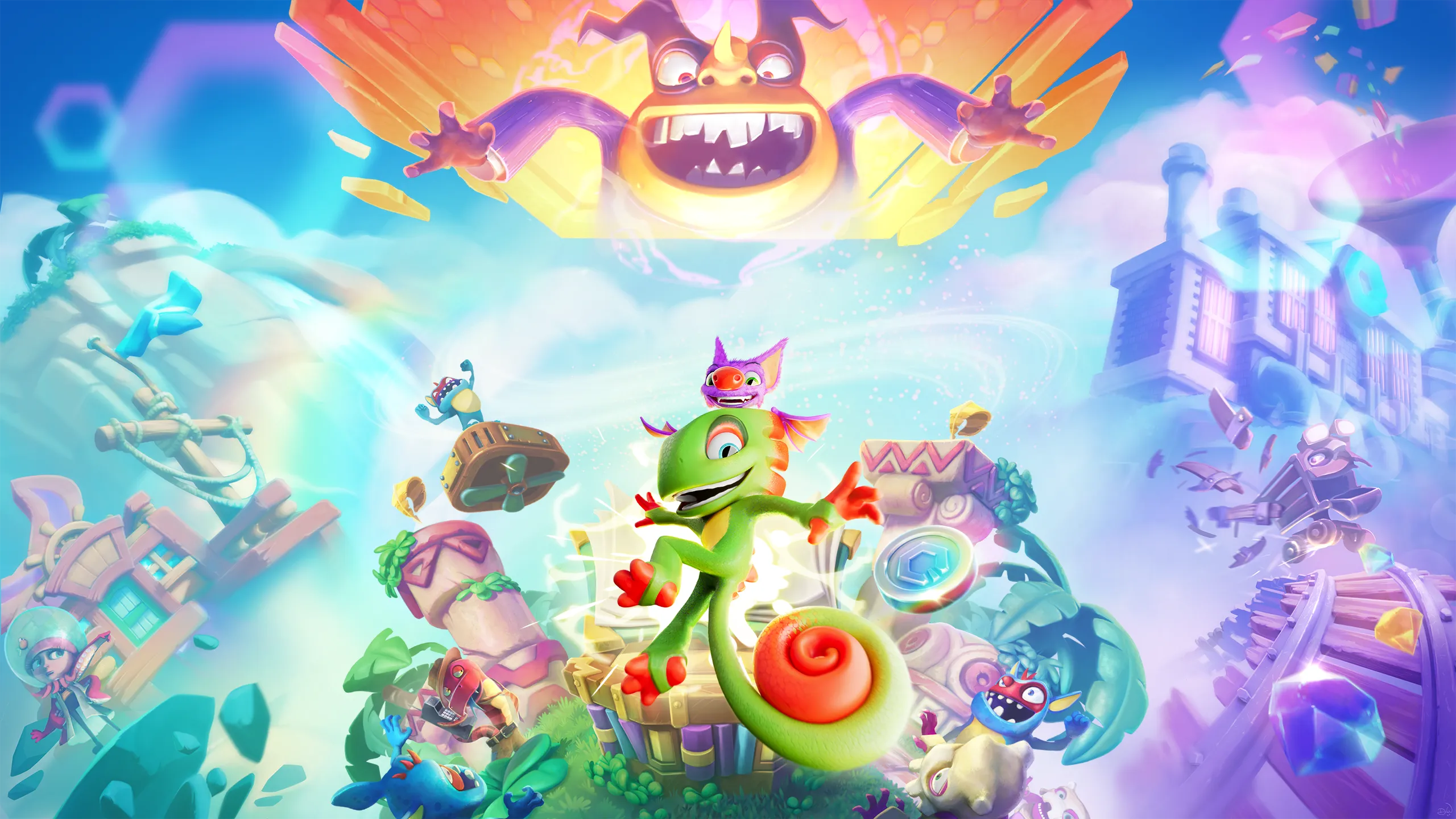 Yooka-Replaylee: nuovo trailer di gameplay