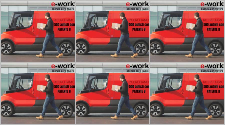 E-Work Offerte Di Lavoro: Assunzioni Per 500 Autisti Con Patente B 500_x_900_jpg