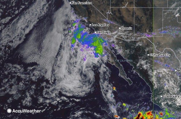 Mario’s rain temporarily facilitates dryness in California and southwest, but increase the risk of flooding