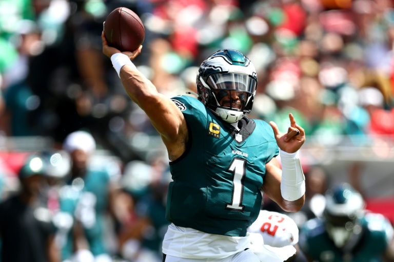 Unbeaten Eagles still seeking answers in NFL clash with Broncos