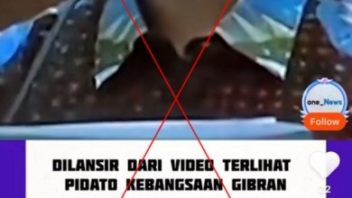 Edited video does not show Indonesia’s VP-elect ‘stepping down’