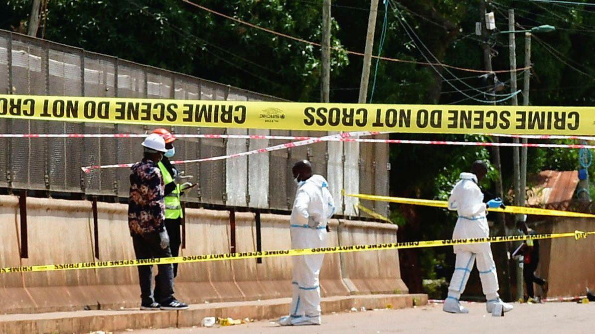 Suicide bomber killed in Uganda on Christian holy day, army says