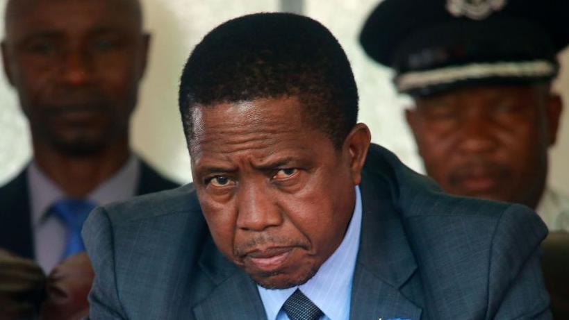 Family of Zambia’s ex-president Lungu halts return of his body