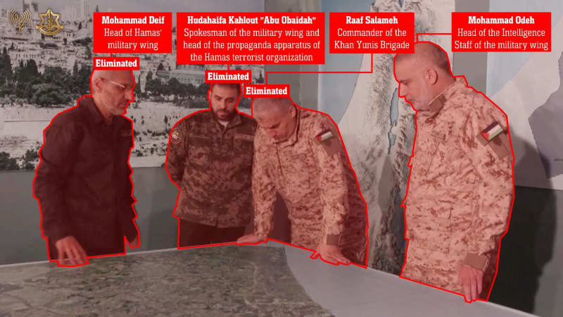 IDF reveals new photo of killed Hamas spox. Abu Obeida, publishes footage of fatal airstrike