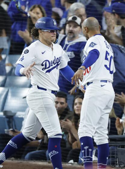It must be October, because Super Kiké Hernández is here. 'Track record speaks for itself'