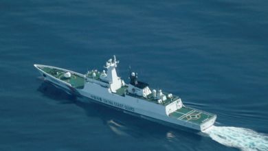 China fires water cannon at Philippine ships in South China Sea