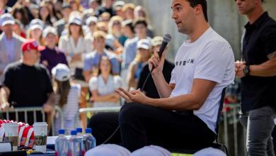 Ally Charlie Kirk filmed during event at Utah Valley University