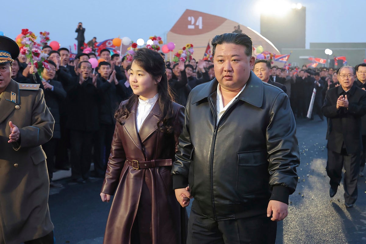 Her name and age are not confirmed but it may be another North Korean Supreme Leader