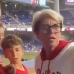 ‘Phillies Karen’ Caught in 2 Extra Verbal Confrontations With Baseball Followers After House-Run Ball Flap