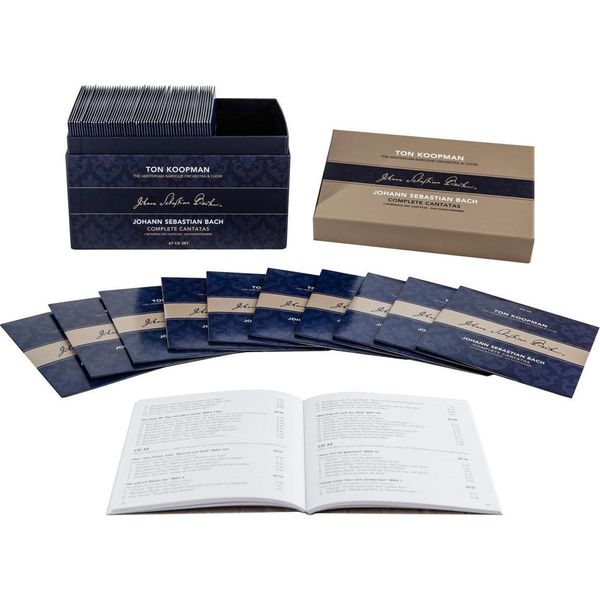 Johann Sebastian Bach Das Kantatenwerk Ton Koopman 67 Cds Jpc