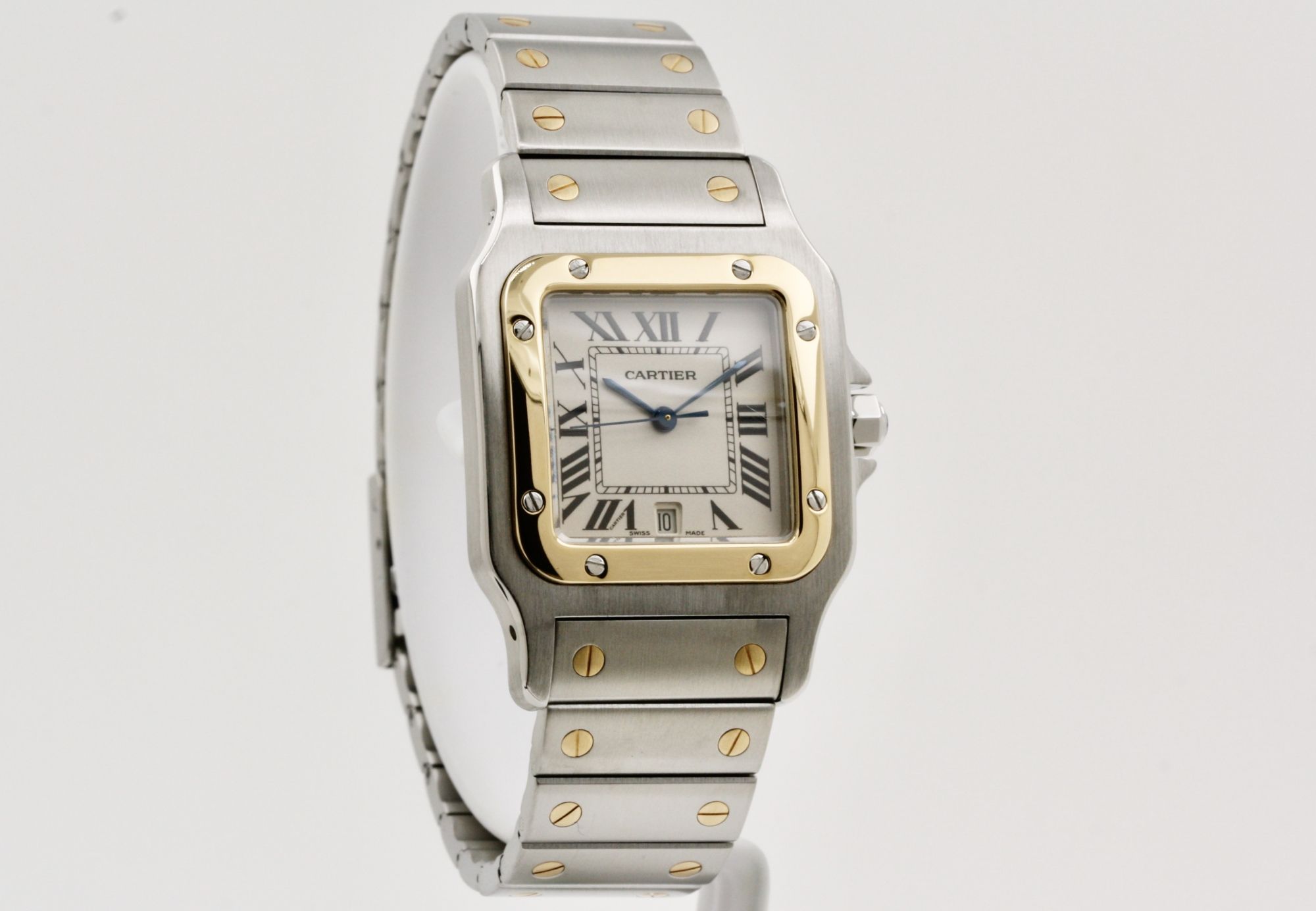 Cartier Santos Galbee 29mm 24 Months Warranty 187901 Monacowatch