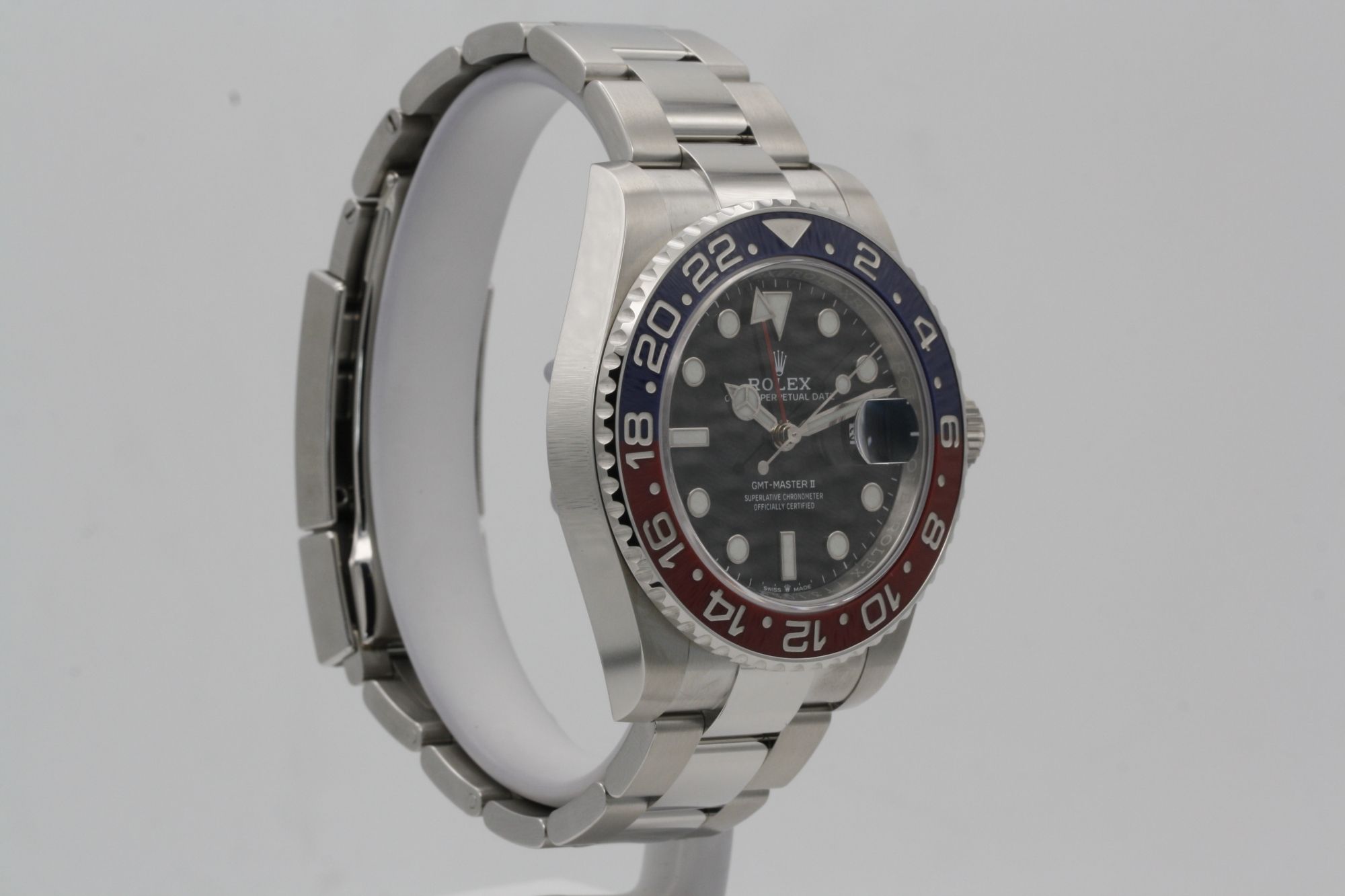 Rolex Gmt Master Ii Pepsi Stainless Steel Blro Oyster Bracelet With Box And Papers 126710blro 2021 Monacowatch